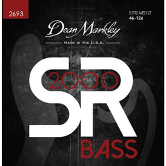 Dean Markley Sr2000 Bass Guitar Strings  Medium Light 5str 46-125