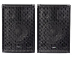 2x Haut-parleur passif Ibiza Sound DISCO8B 300W 8"