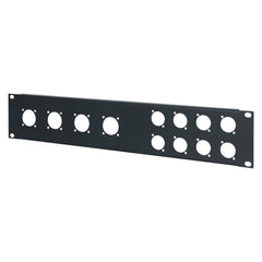 Penn Elcom Panneau Rack Perforé 2U 19'' - Type 8 D et 4 G (R1273MPR/2UK)