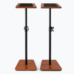 Support de moniteur en bois SMS7500RB sur scène ~ Palissandre