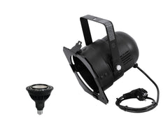 Eurolite Set Par-38 Spot Bk + Par-38 230V Cob 18W E-27 Led 1800-3000K Dim2Warm