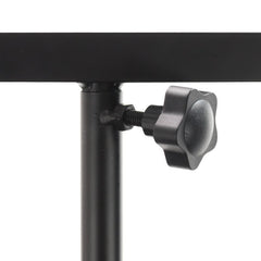 Rhino Black Metal Lighting Stand 2.7M Height inc T-Bar *B-Stock