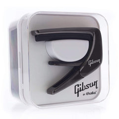 Thalia Gibson Black Chrome Finish Capo - Trapezoid