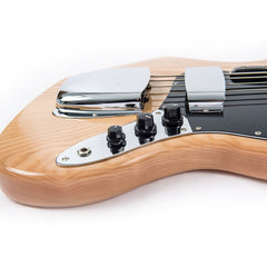 Vintage Vj74 Bass - Maple Board - Natural Ash Body