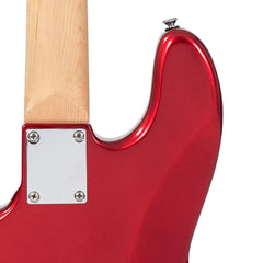 Vintage Vj74 Bass- Candy Apple Red