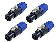 4x Neutrik Speakon NL4FX Stecker