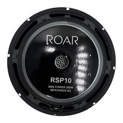 2x Roar RSP10 Speaker Driver Woofer 10" 300W RMS 8 ohm