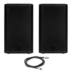 RCF ART915-A 15" Active 2-Way Speaker System 2100W + ART915-AX Bluetooth 2100W Speaker Bundle