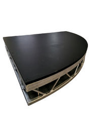 Litedeck Staging 4ft x 4ft Circle Rounded 4 x Quadrant Stage Platform Deck