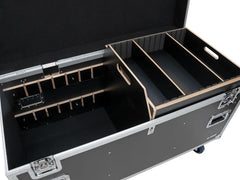 ROADINGER TW-2 Universalcase Flightcase Touring Trunk PRO 120cm with wheels