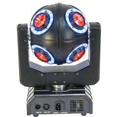 Ibiza Light Saturne DMX tête mobile tournante boule disco effet de lumière stroboscopique DJ