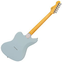 Vintage V65 Hardtail Electric Guitar - Satin Blue