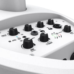 LD Systems MAUI 5 GO W Système de sonorisation colonne sur batterie ultra-portable blanc