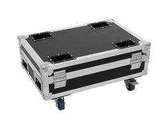 Roadinger Flightcase 4X Akku Bar-6 Glow Qcl Flex Quickdmx mit Ladefunktion