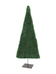 EUROPALMS Sapin, plat, vert foncé, 120cm