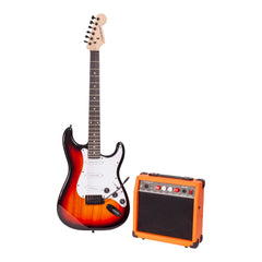 ENSEMBLE DE GUITARE ÉLECTRIQUE MADISON VINTAGE - SUNBURST