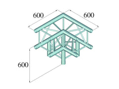 Alutruss Quadlock Tq390-Qql30 3-Wege-Ecke 90?