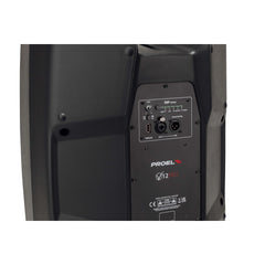PROEL V12PRO 12" Active Speaker with DSP – 600W Peak Power