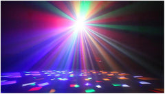 Lumière LED multi-effets à six lentilles Pulse 5x 8W RGBWA DJ Disco Light