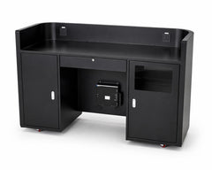 XL LED DJ Booth Curved LED Screen P2.5 HDMI inc flightcase 2560mm x 960mm