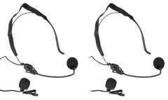 Chord NU4-C Quad UHF Wireless Microphone System Handheld Headset Karaoke DJ Disco