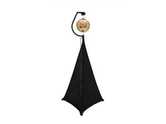 Eurolite Set Spiegelkugel 50 cm Gold mit Ständer und Stativabdeckung schwarz