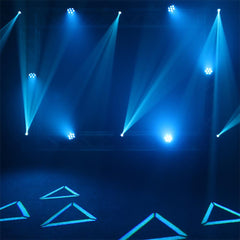 2x Equinox Fusion 100 Spot MKII White Moving Head DJ Disco Lighting inc Bag