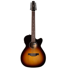 Seagull S12 Ch Cw Spruce Electro Acoustics Guitar - Sunburst Gt Presys Ii