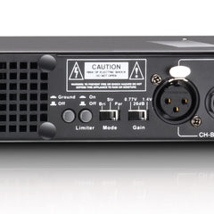 LD Systems XS 200 PA Power Amplifier Class D 2 x 100 W 4 Ohms