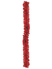 EUROPALMS Noble pine garland, red, 270cm