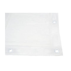 Showgear Tissu carré 140 x cm blanc Dekomolton 160 g/m2 24 cordons de serrage