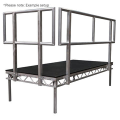 Global Truss GT Tour Deck 8ft Handrail