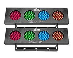 2 x Chauvet DJ Bank LED Lighting DJ Disco Party Effect