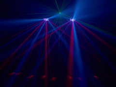 2x EUROLITE LED KLS Laser Bar FX AIR Wireless Control Gigbar PartyBar Lighting System