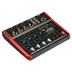 Proel PLAYMIX8 8 IN Bluetooth USB FX DSP Compact Mixer inc Carry Bag