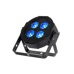 8x Eliminator Mega Hex Par 4 x 20W RGBLA+UV Uplighter inc bag