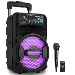 GROOVE119 iDance Groove 119 Wiederaufladbares Bluetooth-LED-Partysystem ~ 100 W *B-Ware