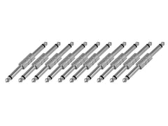 Omnitronic Adapter Jack(M)/Jack(M) Mono Metall 10X