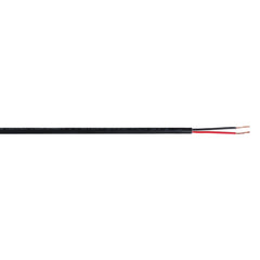 eLumen8 INSTALL LSZH 2 Core 2 x 0.75mm2 Speaker Cable SP2X0.75B, 500m Drum Black