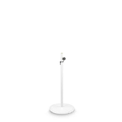Gravity GSSWBSET1W Support d'enceinte Base ronde Blanc