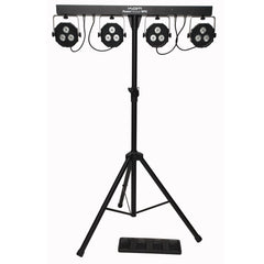 Kam Power PartyBar WFS Lights avec pédale + sac de transport