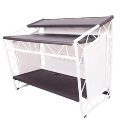 Liteconsole XPRS White V2 faltbare DJ-Kabine