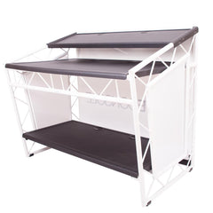 Liteconsole XPRS White V2 Foldable DJ Booth