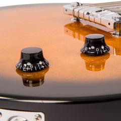 Vintage V120 Electric Guitar- Single Cut - Two Tone Sunburst