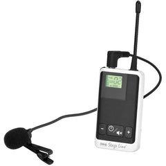IMG Stageline ATS-20T Émetteur de guide touristique avec micro-cravate