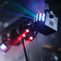 Simply Sound Derby FX Bar DJ Disco Lighting avec support + télécommande *Stock B