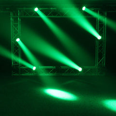 2x Equinox Fusion 120 Zoom MKII (weißes Gehäuse) Moving Head Light