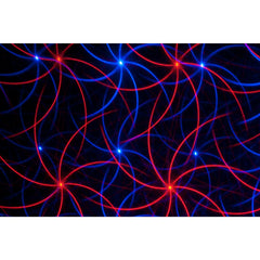 JB Systems USB Quantum Laser Red Blue DJ Disco Effect