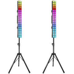 Thor DJ Booth Bundle inc DJS003 stand & 2x LED Pixel Blox Light inc stand