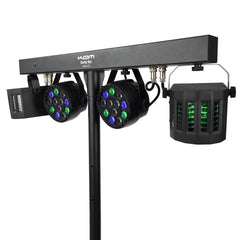 Kam Derby FX Bar Portable Lighting System & Smoke Machine inc fluid